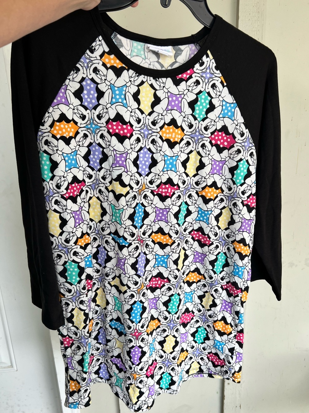 Lularoe Randy shirt top Disney Minnie Mouse XL